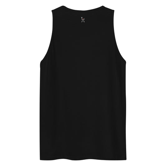 Hang Time Lacrosse - Tank top black back view