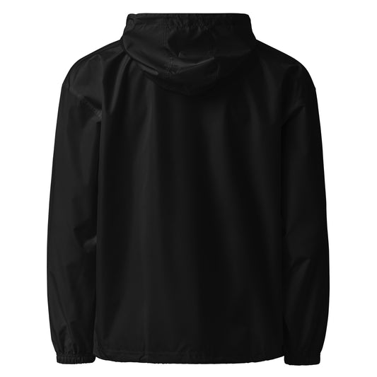 Hang Time Lacrosse - Rain Jacket black back view