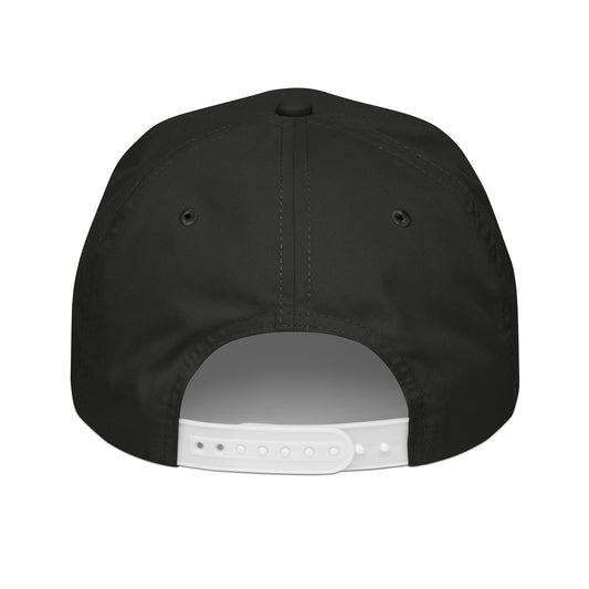 Hang Time Lacrosse - I heart lax hat back view