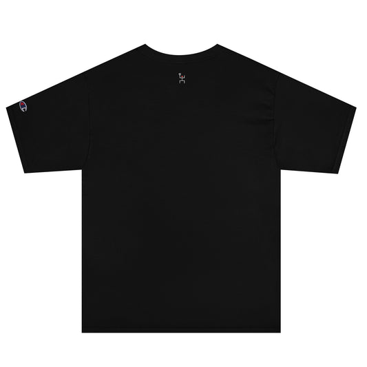 Hang Time Lacrosse - T-shirt black back view